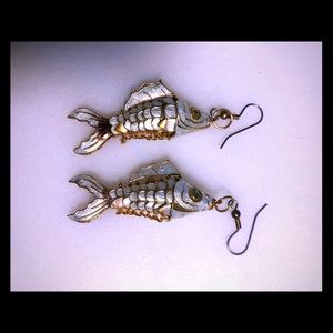 Fish earrings